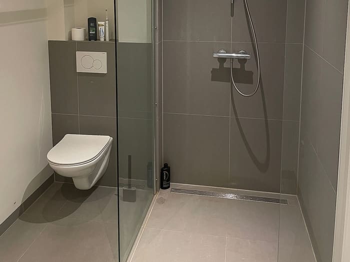 Badkamer met inloopdouche